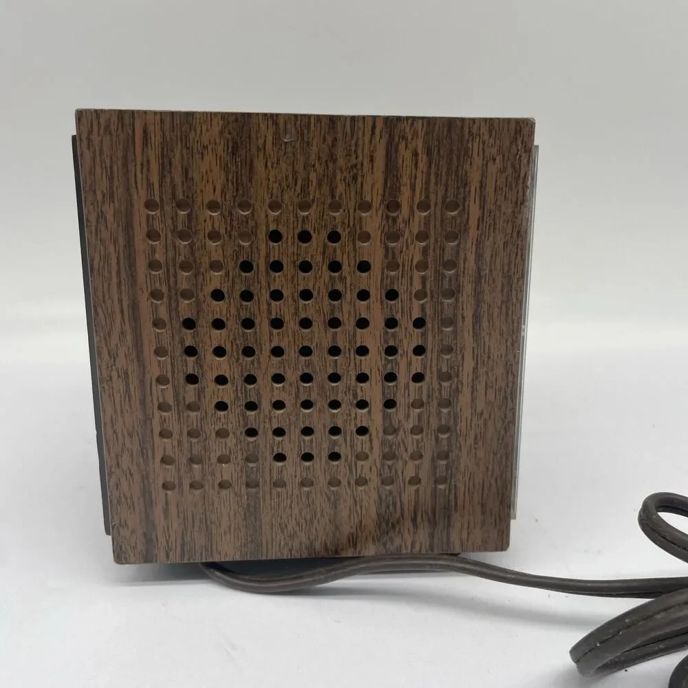 Vintage SONY 6RC-23 Telechron Alarm Clock Transistor Radio Mid-Century Modern